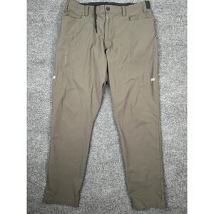 Truewerk Men's Cloud Pant Olive Grey Technical Workwear Lightweight Size XL